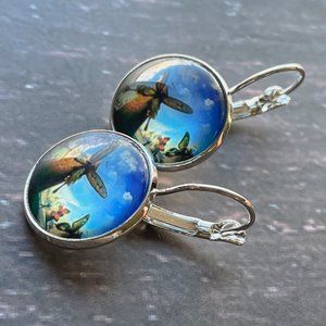 🆕🎨Exquisite! Surrealism Painting Earrings - Philosophical Art Revolutionary